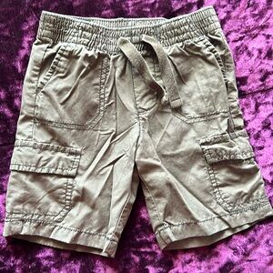 Brown cargo shorts
